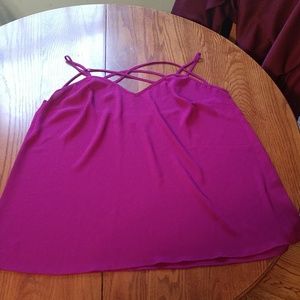 EUC, Modcloth size 1x purple tank/cami